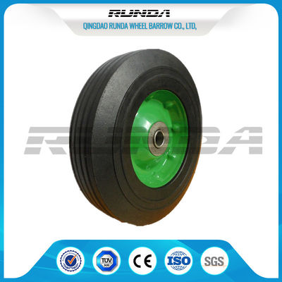 中国 電流を通された表面の固体ゴム製車輪は、8インチの固体ゴム製タイヤ ハブを集中させました サプライヤー