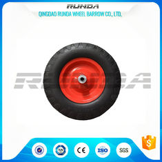 China Steel Rim Heavy Duty Swivel Caster Wheels ブロッキー Pattern 30 PSI 400mm Size supplier